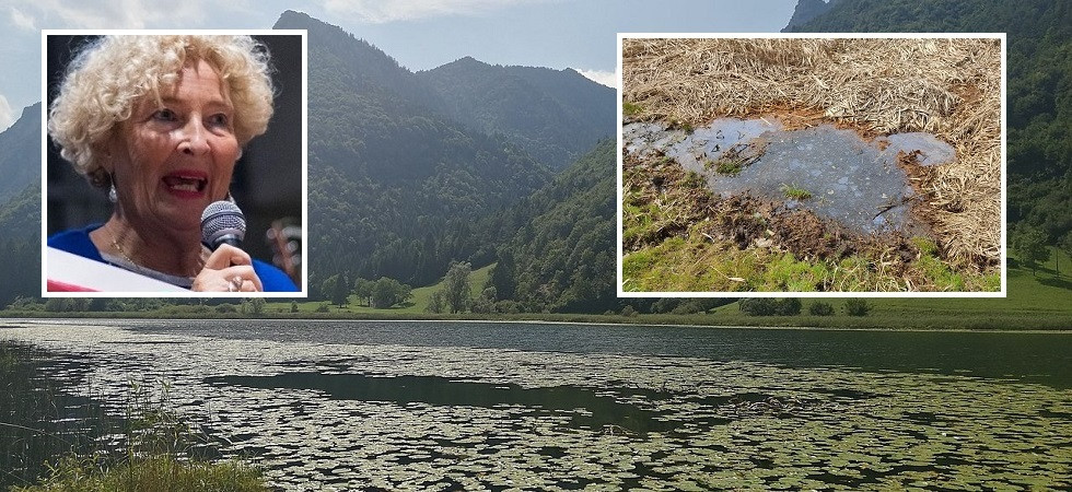 Percolato nel lago d’Ampola?